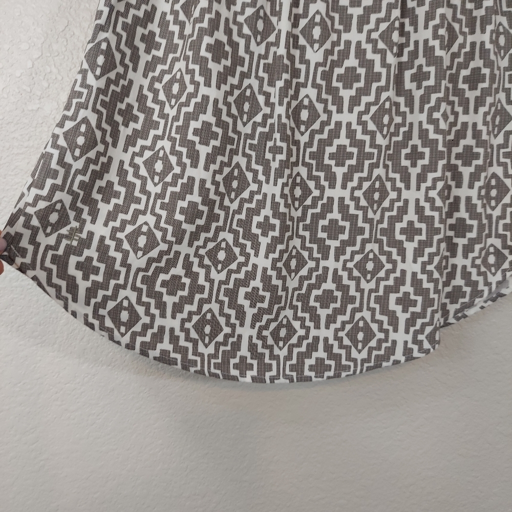 Royal Robbins Bergen Summer Skirt Ivory and Grey Print Hondo   XS - Picture 11 of 14